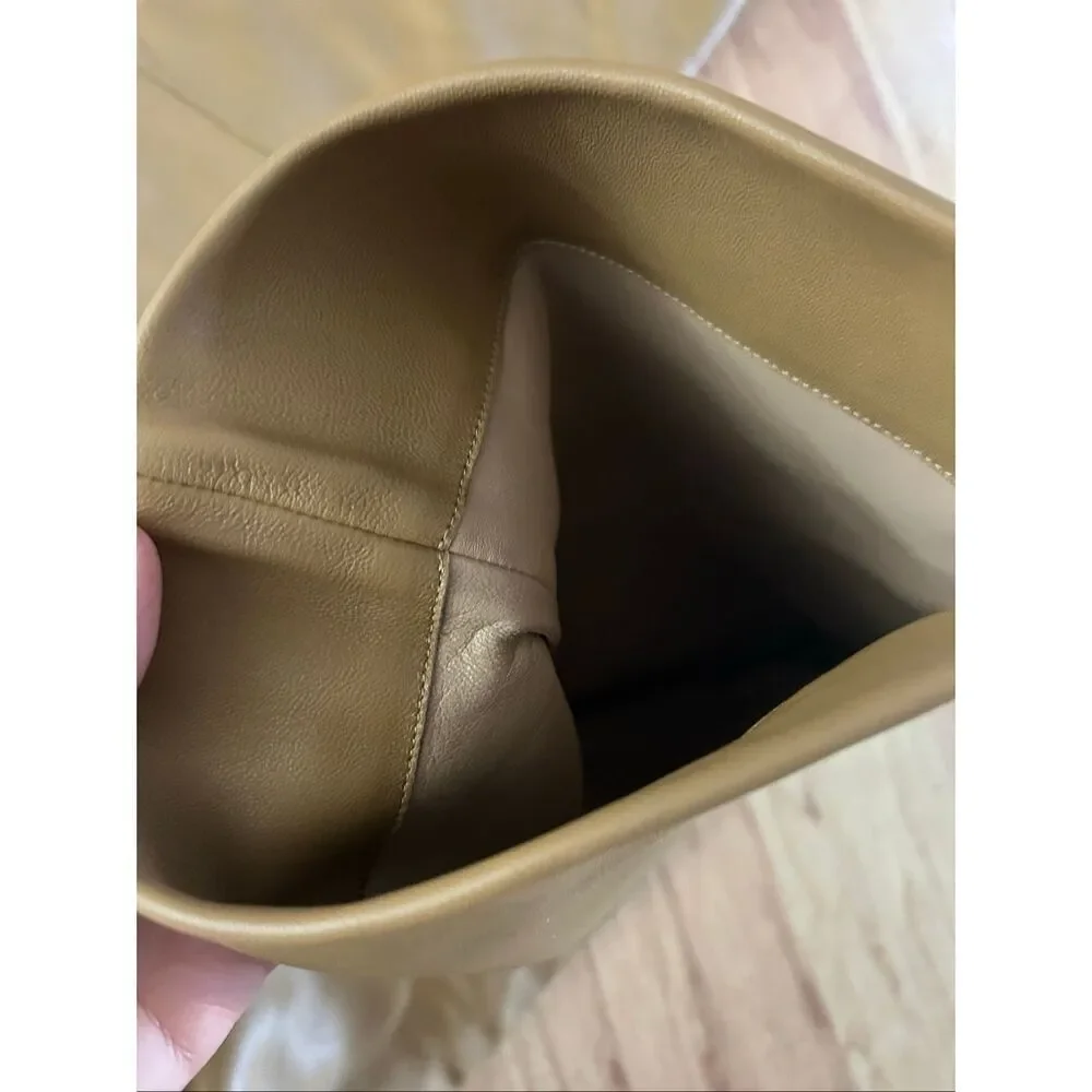 FRAME X Tamara Mellon Boots brown/tan high knee soft leather New no box size 8.5